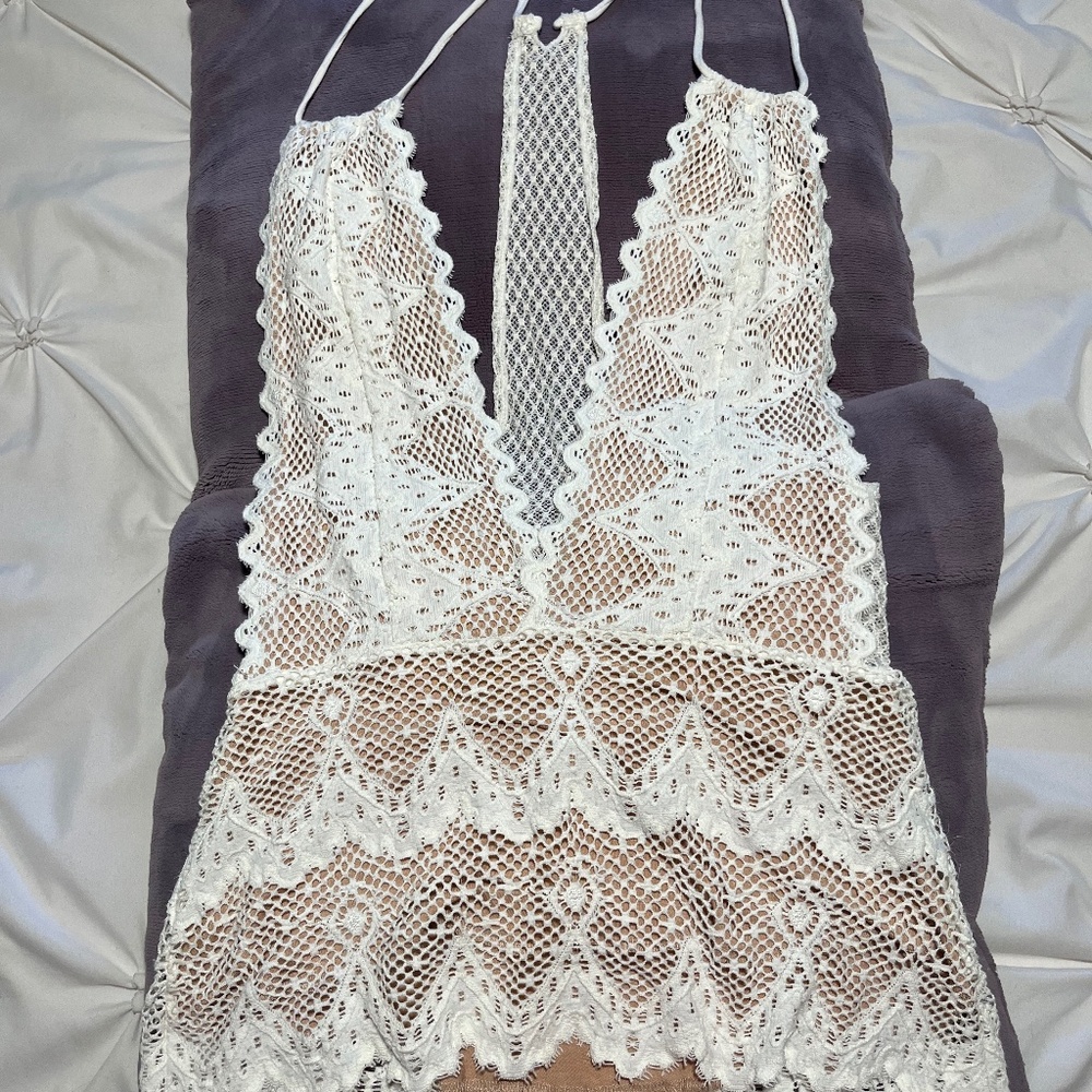 Nightcap Women’s Lace Drawstring Tank Size XS